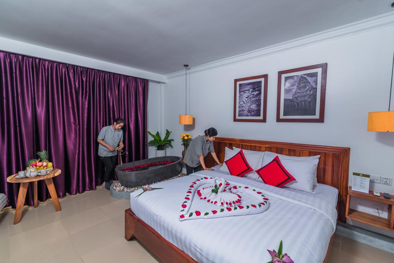 Mekong Angkor Deluxe Hotel Siem Reap Quarto foto