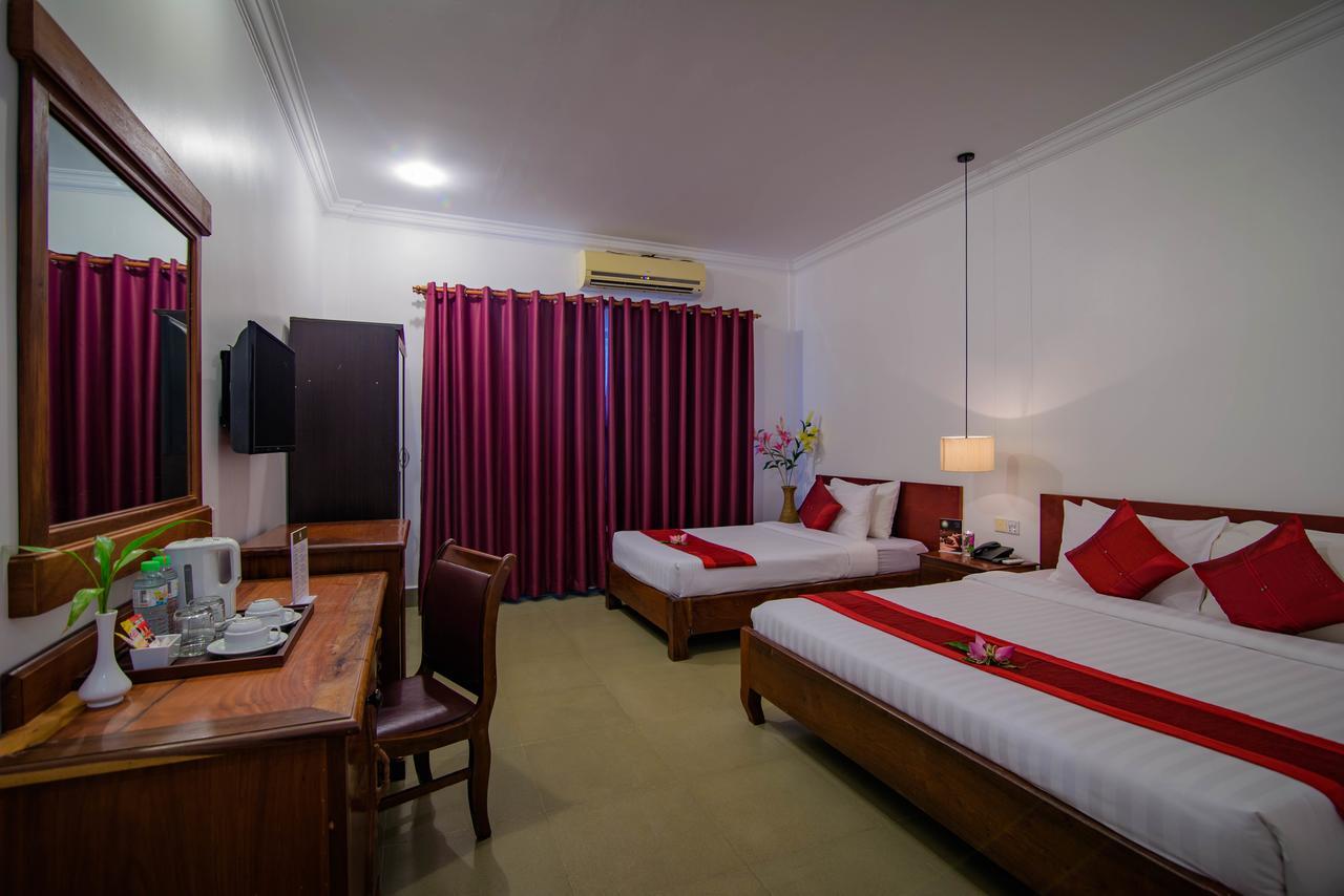 Mekong Angkor Deluxe Hotel Siem Reap Quarto foto