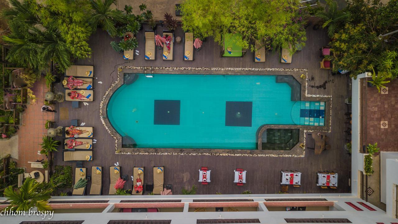 Mekong Angkor Deluxe Hotel Siem Reap Exterior foto